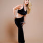 Horizontal Velvet pants
