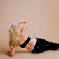 Horizontal Velvet pants